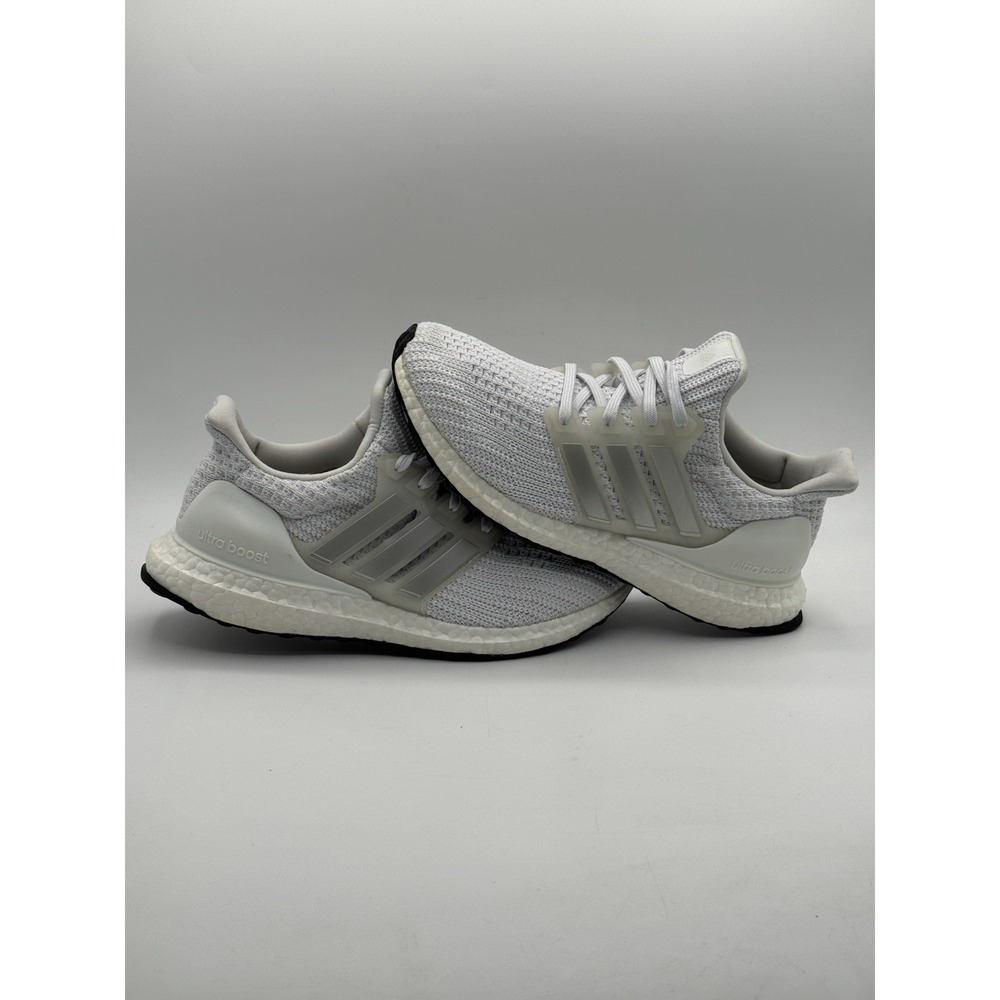 Adidas UltraBoost 4.0 DNA 'White Silver Metallic' Sneakers | Men's Sz 7 - Picture 9 of 11